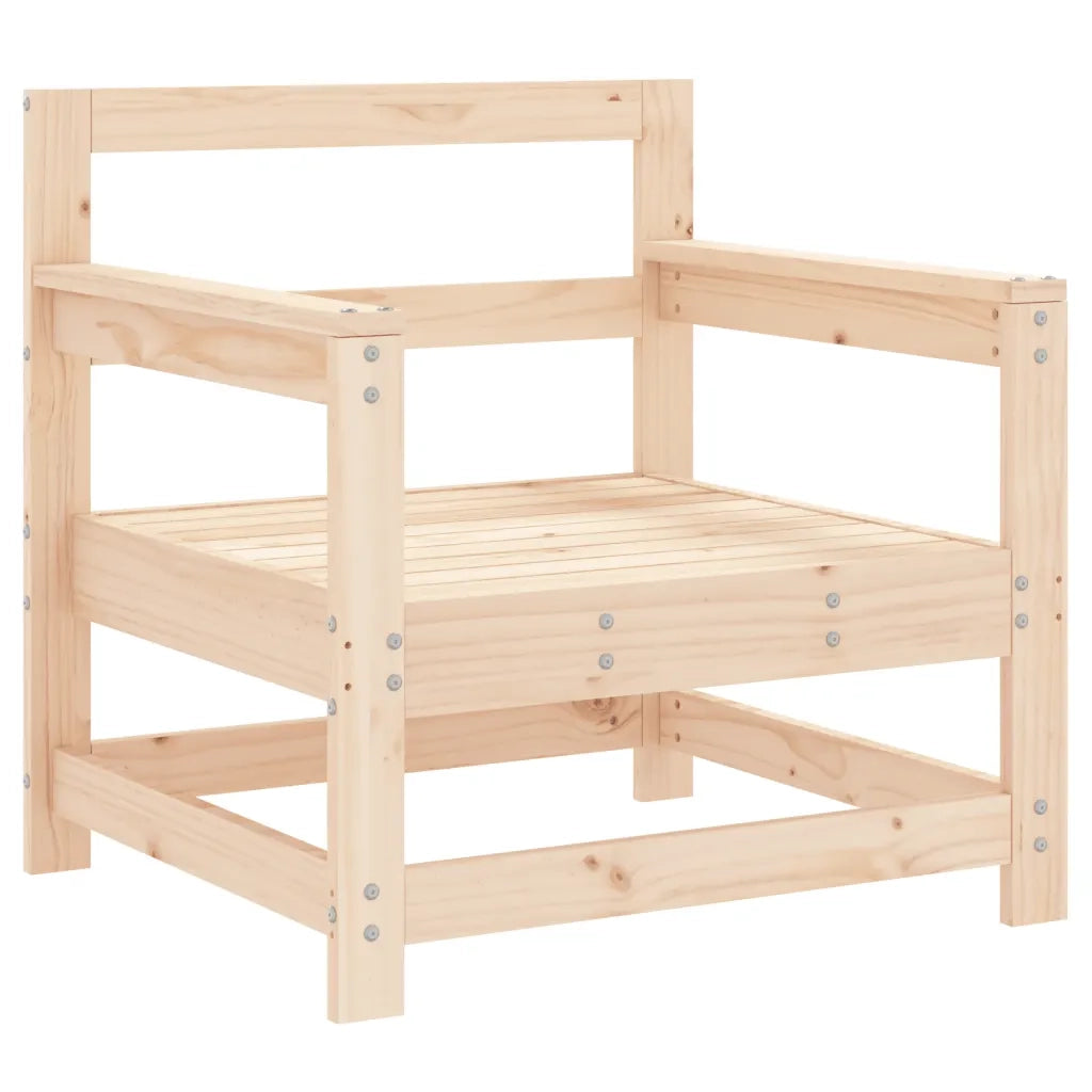 Set Salotto da Giardino 7 pz in Legno Massello di Pino 3186249