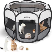 Recinzione per conigli - Recinzione per chinchilla e piccoli animali domestici - 72 x 72 x 45 cm