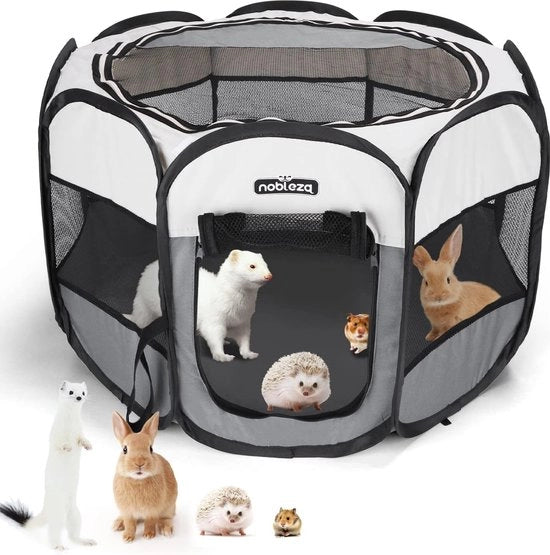 Recinzione per conigli - Recinzione per chinchilla e piccoli animali domestici - 72 x 72 x 45 cm