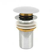 PILETTA CLICK-CLACK LAVABO  FANCY MATT CON TROPPO PIENO- Bianco Opaco- DH- pezzi 1
