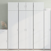 Credenza Bianca 70x42,5x185 cm in Legno Ingegnerizzato 3281427