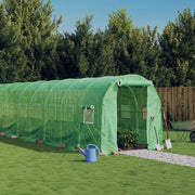 Serra con Telaio in Acciaio Verde 32 m² 16x2x2 m 3188023