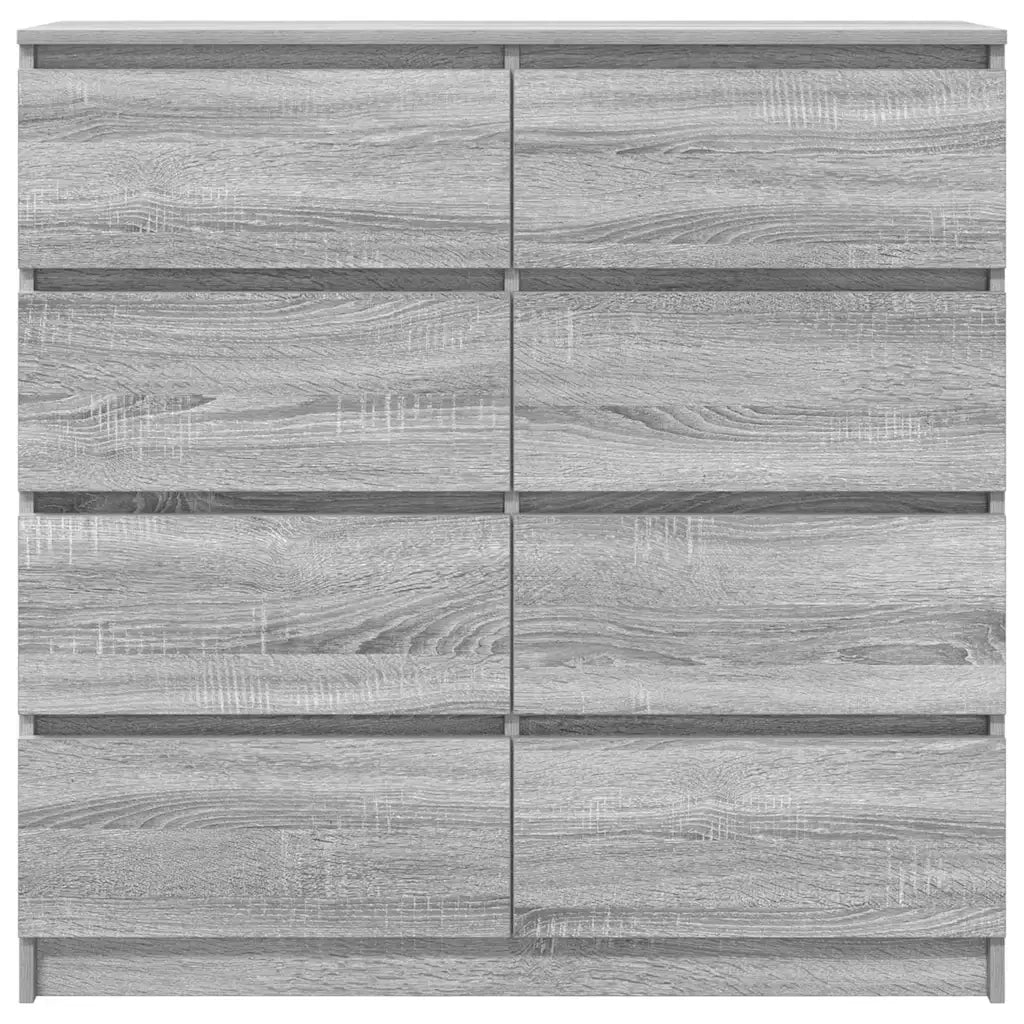 vidaXL Credenza Grigio Sonoma 100x35x99 cm in Legno Multistrato