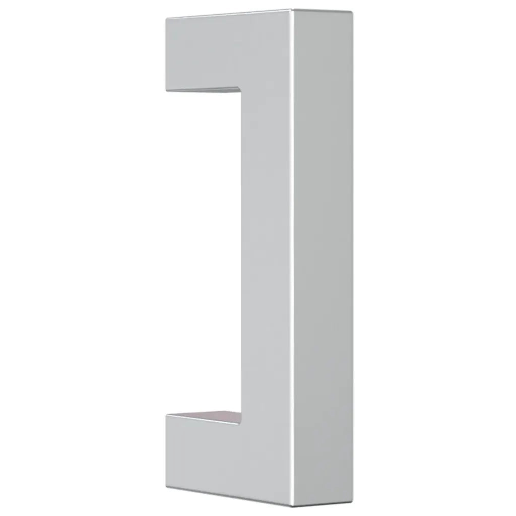 Maniglie per Mobili 20pz Argento 64mm in Acciaio Inox