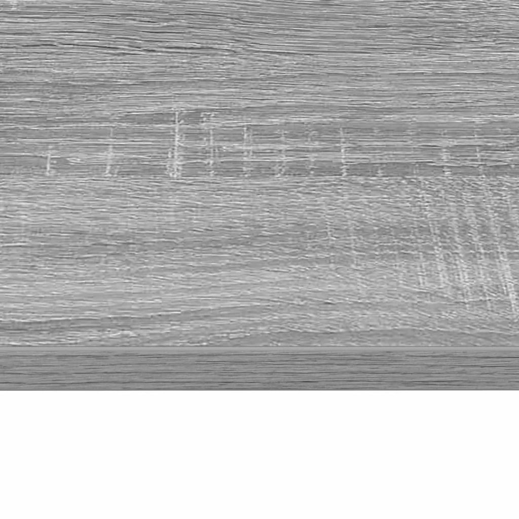 Scrivania a parete Grigio Sonoma Legno ingegnerizzato 891389