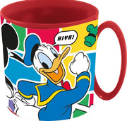 Tazza in plastica adatta a microonde Mickey Mouse Disney 350 ml