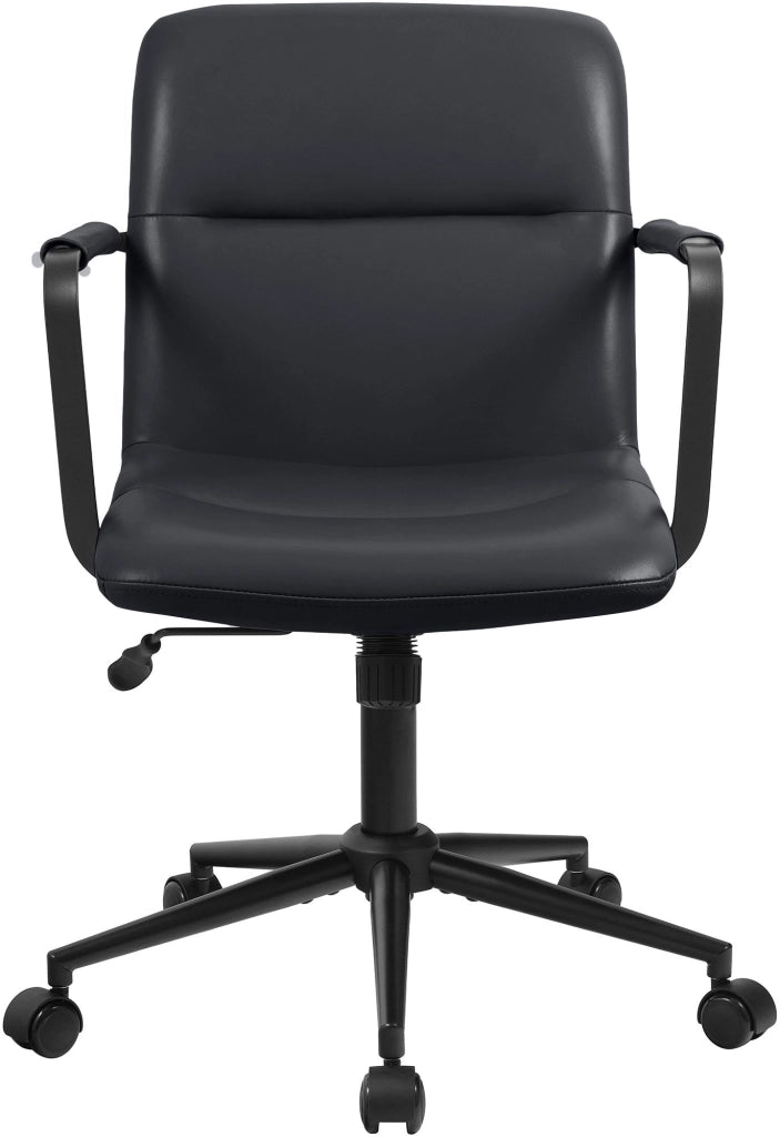 Sedia da ufficio Hilda in vera pelle 1