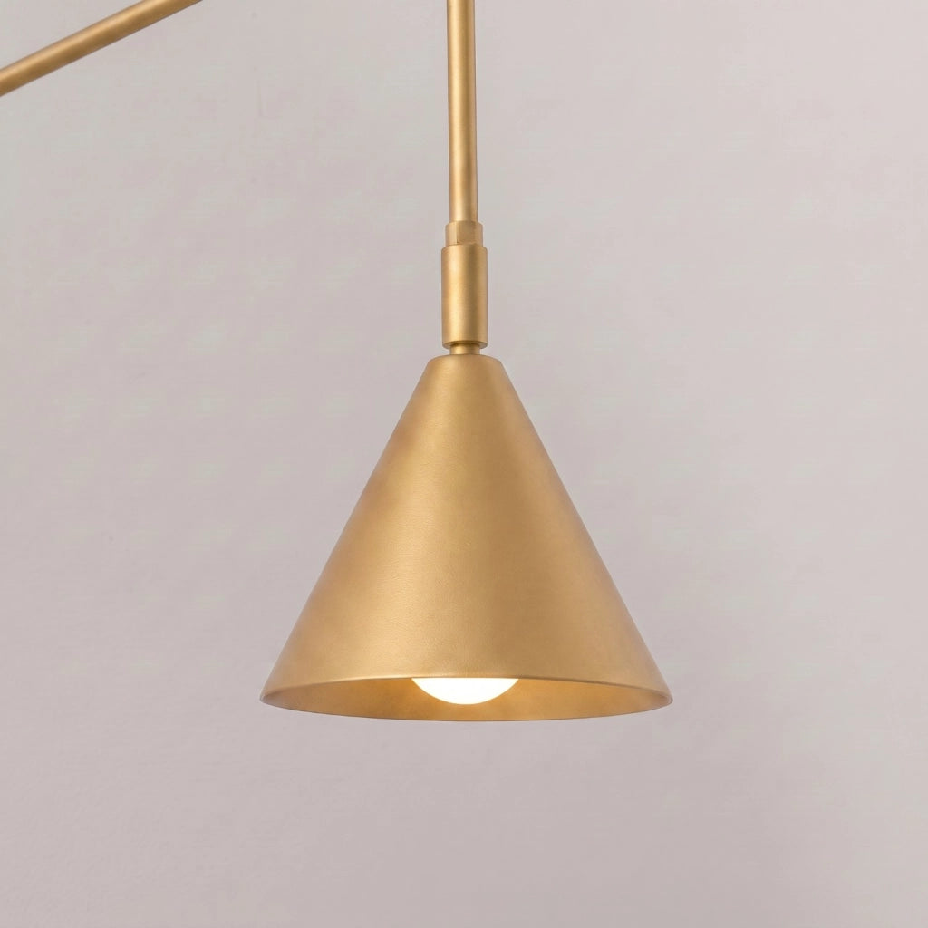Applique NOX 1 oro con interruttore