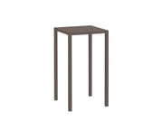 TAVOLO BAR ALTO NEXO IN METALLO BRONZO 60x60x110 CM