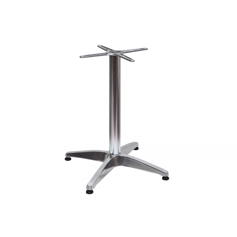 Basamento Alluminio 4 Razze/Tubo Ø60/Kg 3,5 Moia