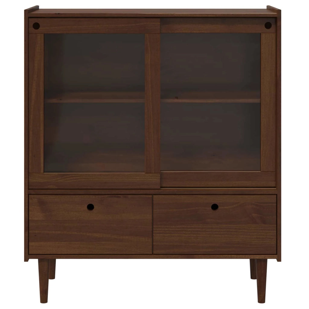 Credenza BILBAO Caramello scuro 104 x 40 x 120 cm 42041330
