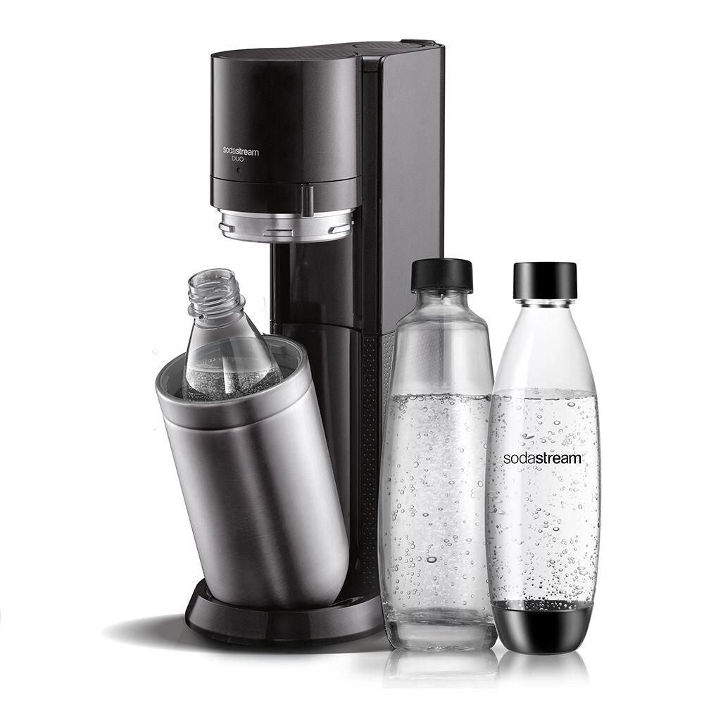 SodaStream DUO Nero, Acciaio inossidabile
