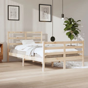 Giroletto-Struttura Letto in Legno Massello di Pino 120x200 cm 631845