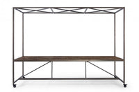 Tavolo Espositore con Tetto 300x210H in Metallo