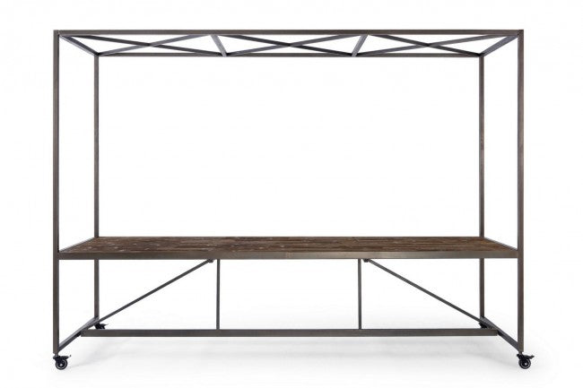 Tavolo Espositore con Tetto 300x210H in Metallo
