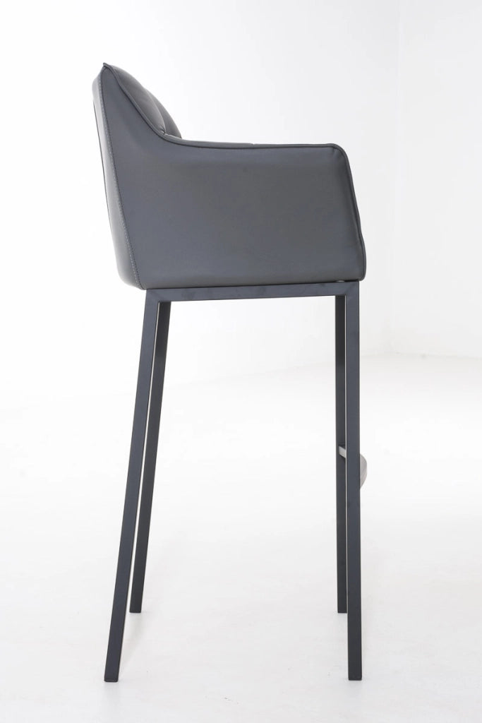 Sgabello bar Damaso B con telaio a 4 piedi 2