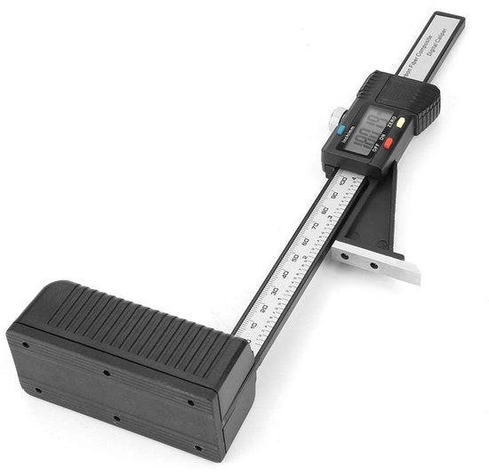 Misuratore di altezza digitale, 0-150 mm, precisione magnetica, altezza verticale digitale, misuratore di altezza elettronico con piede magnetico, misuratore di altezza digitale per lavorazione del legno