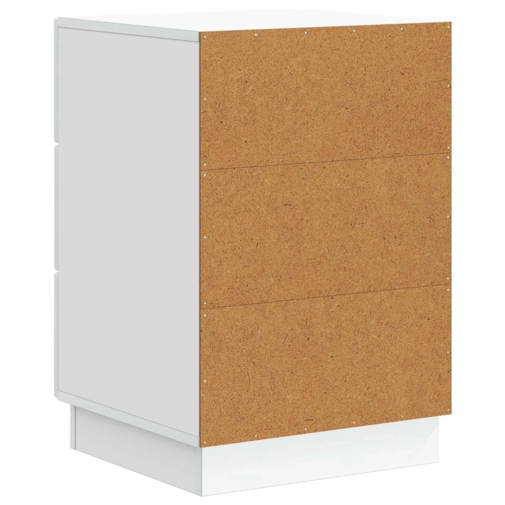 Armadio da Notte Bianco 43 x 41 x 63,5 cm Legno ingegnerizzato 895245