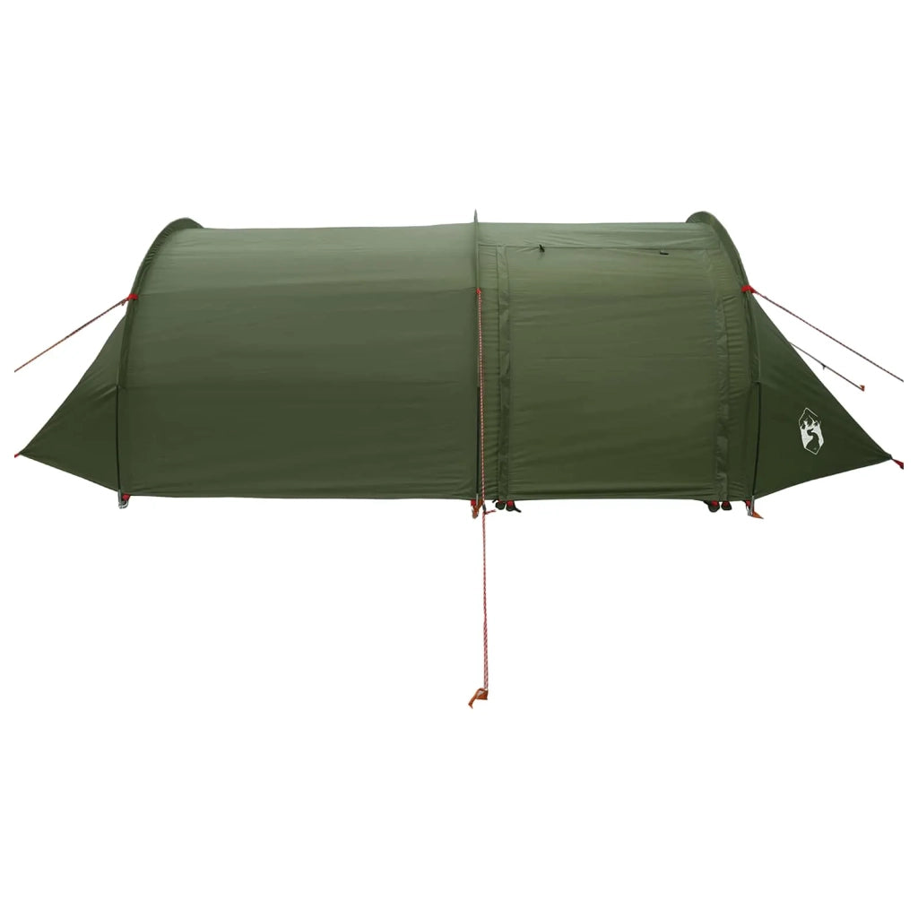 Tenda a tunnel con tetto Verde Oliva 410 x 175 x 105 cm 42029024