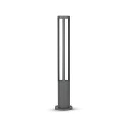 Paletto giardino LED 10W V-TAC IP65 grigio 80cm 3000K