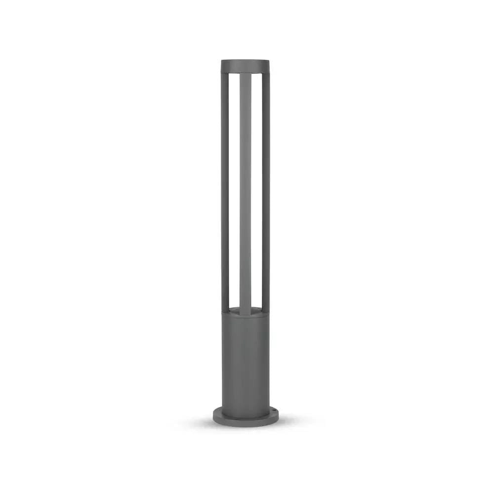Paletto giardino LED 10W V-TAC IP65 grigio 80cm 3000K