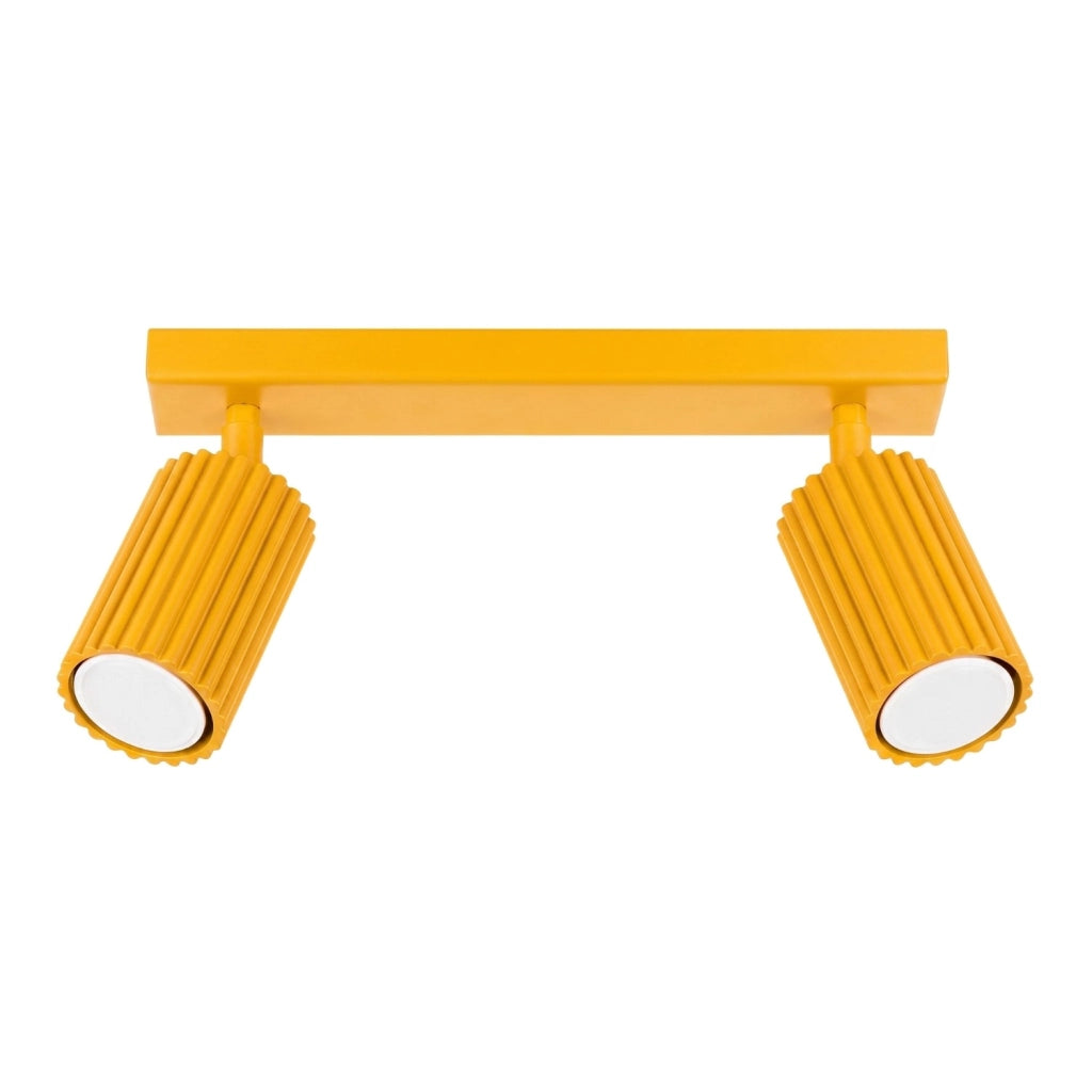 Plafoniera KARBON 2 giallo