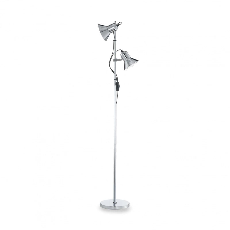 Lampada Da Terra Polly Pt2 Cromo Ideal-Lux