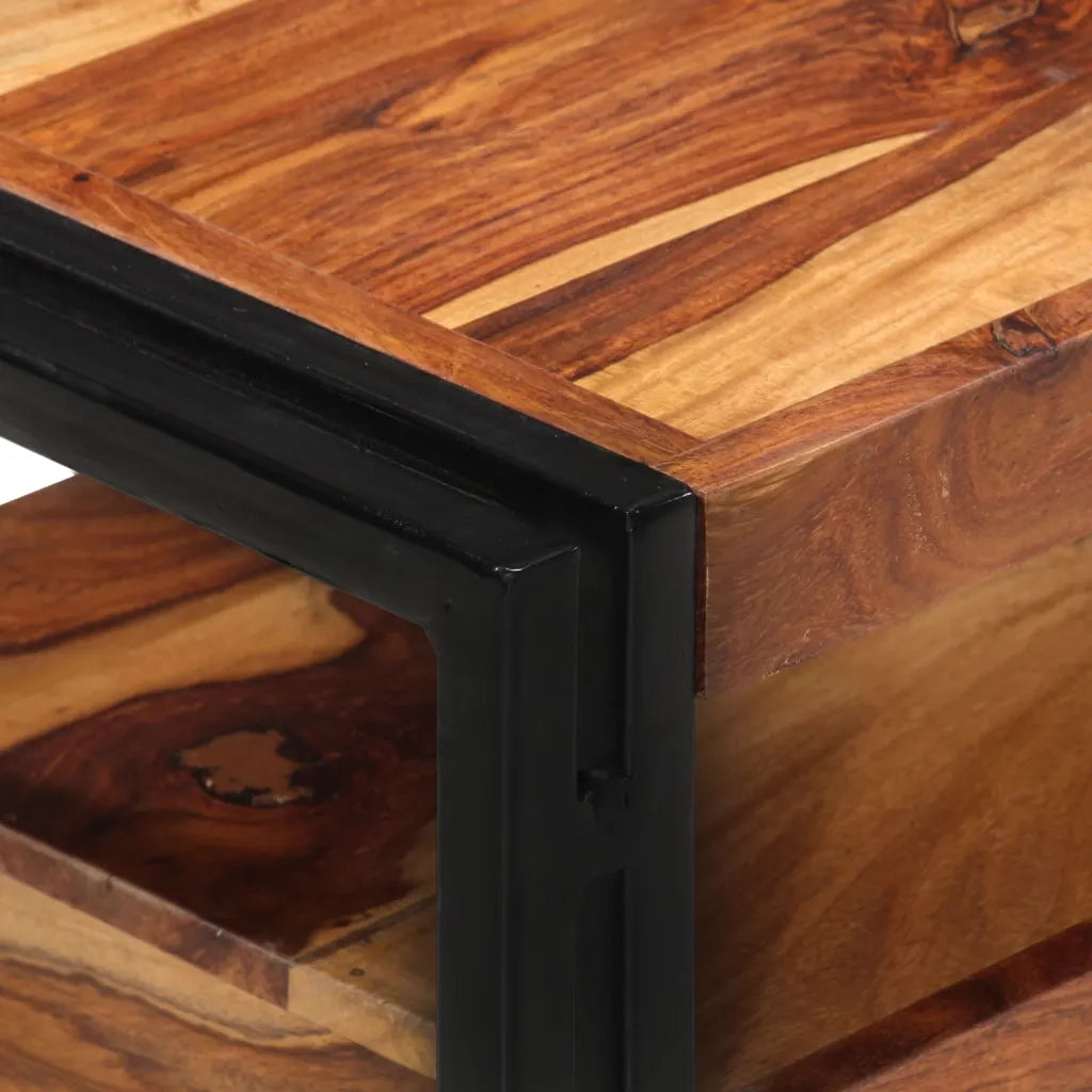 Mobile Porta TV 120x30x40 cm in Legno Massello di Acacia 247451