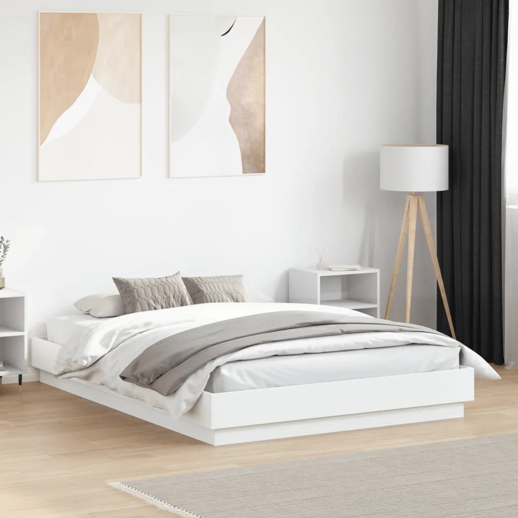 Giroletto Bianco 135x190 cm in Legno Multistrato