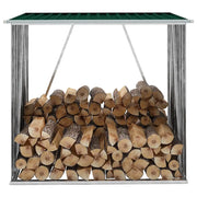 Capannone da Giardino in Acciaio Zincato 163x83x154 cm Verde 47089