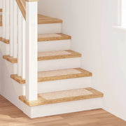 Tappetini Antiscivolo per Scale 15 pcs Crema 60 x 25 cm PP 4019802