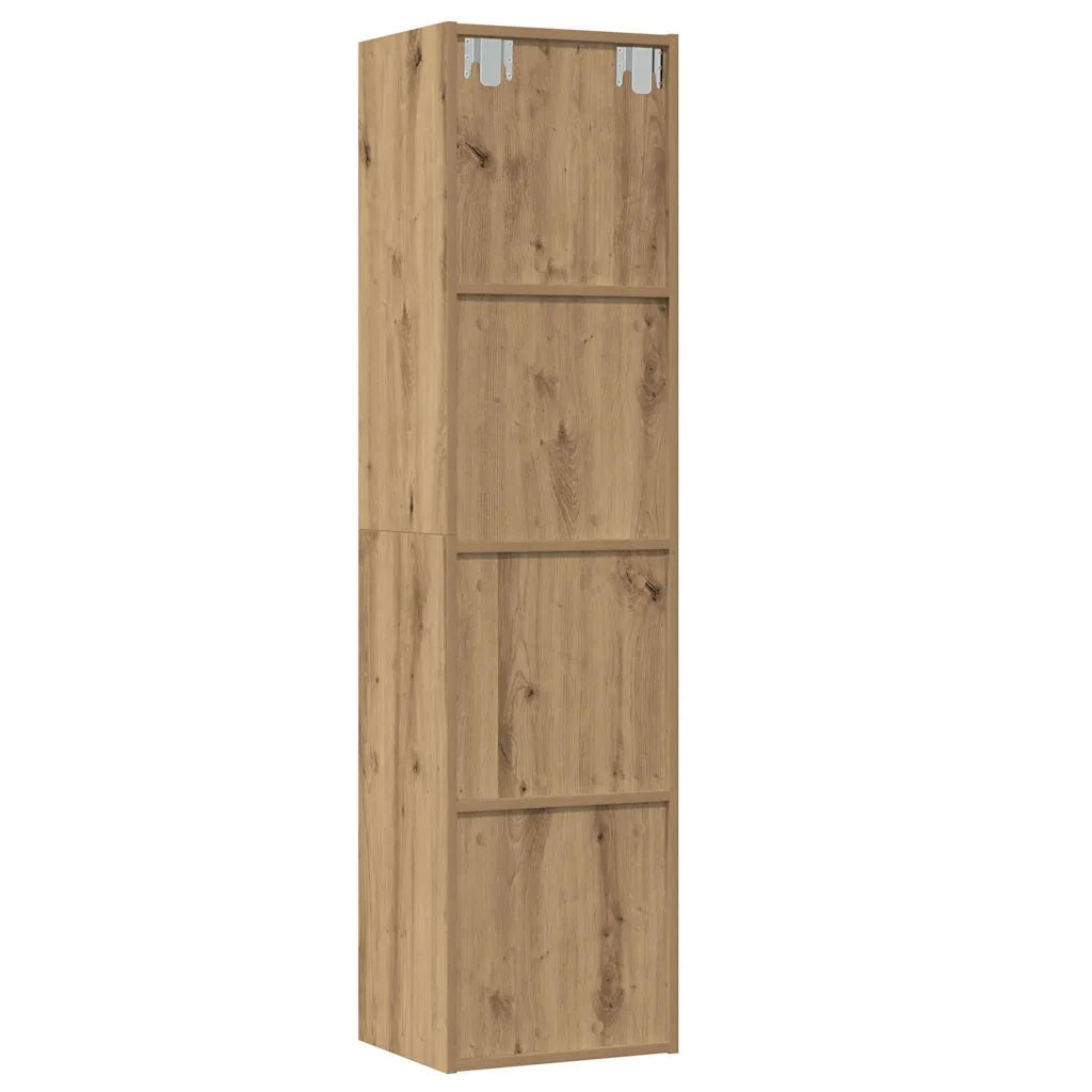 Libreria/Mobile TV Legno Antico 36x30x143 cm Legno Multistrato 855812