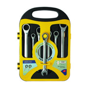 SERIE  7 CHIAVI A CRICCHETTO 8/19 MM CROMO VAN- CHINA T MAX 6044- 1,0 confezione