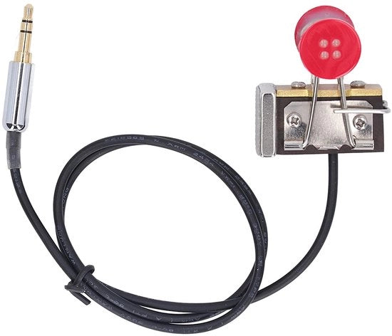 Chiave Morse Codice Automatica a Doppia Pedana - CW Pedana - Progettata per l'Ergonomia - Per Radioamatori - Precisione e Facilità - Pedana Chiave
