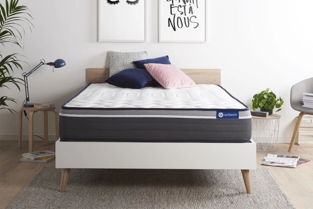 Materasso matrimoniale Actilatex plus 180x200cm - Spessore : 26cm - Lattice e memory foam - Molto rigido