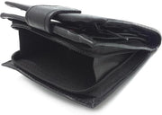 Portafoglio Uomo - Portafoglio in Pelle Soft - Blocco RFID - Slot per Carte - Finestra per Documento d'Identità - Compartimento per Monete - Design Moderno