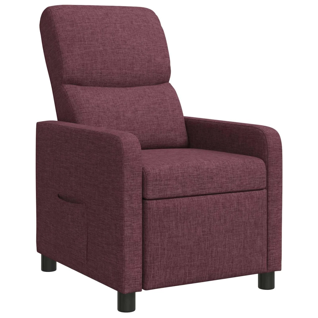 Divano Sedia-Poltrona reclinabile Viola Tessuto 656099