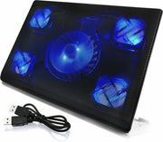 Raffreddamento laptop - Piastra di raffreddamento laptop - Standard di raffreddamento - Regolabile - Ante l'overheating - Da non mancare durante l'estate per il vostro laptop!