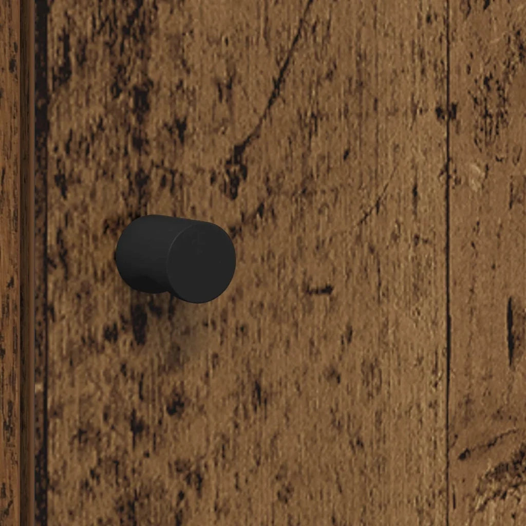 Credenza | Madia | Buffet da pranzo | Armadio da pranzo Legno vecchio 35 x 37 x 142 cm Legno multistrato