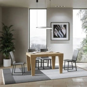 Tavolo allungabile 120/224x90 cm Spimbo colore quercia natura