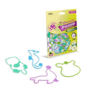 Trade Shop - Set 40pz Da 10 Bracciali Braccialetto Citronella Animal Shape Repellente Antizanzare 023830 -