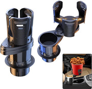 Supporto 2-in-1 Versatile - Bicchieriere Auto - Multifunzionale - Rotativo - Supporto Universale - Altezza 19 cm