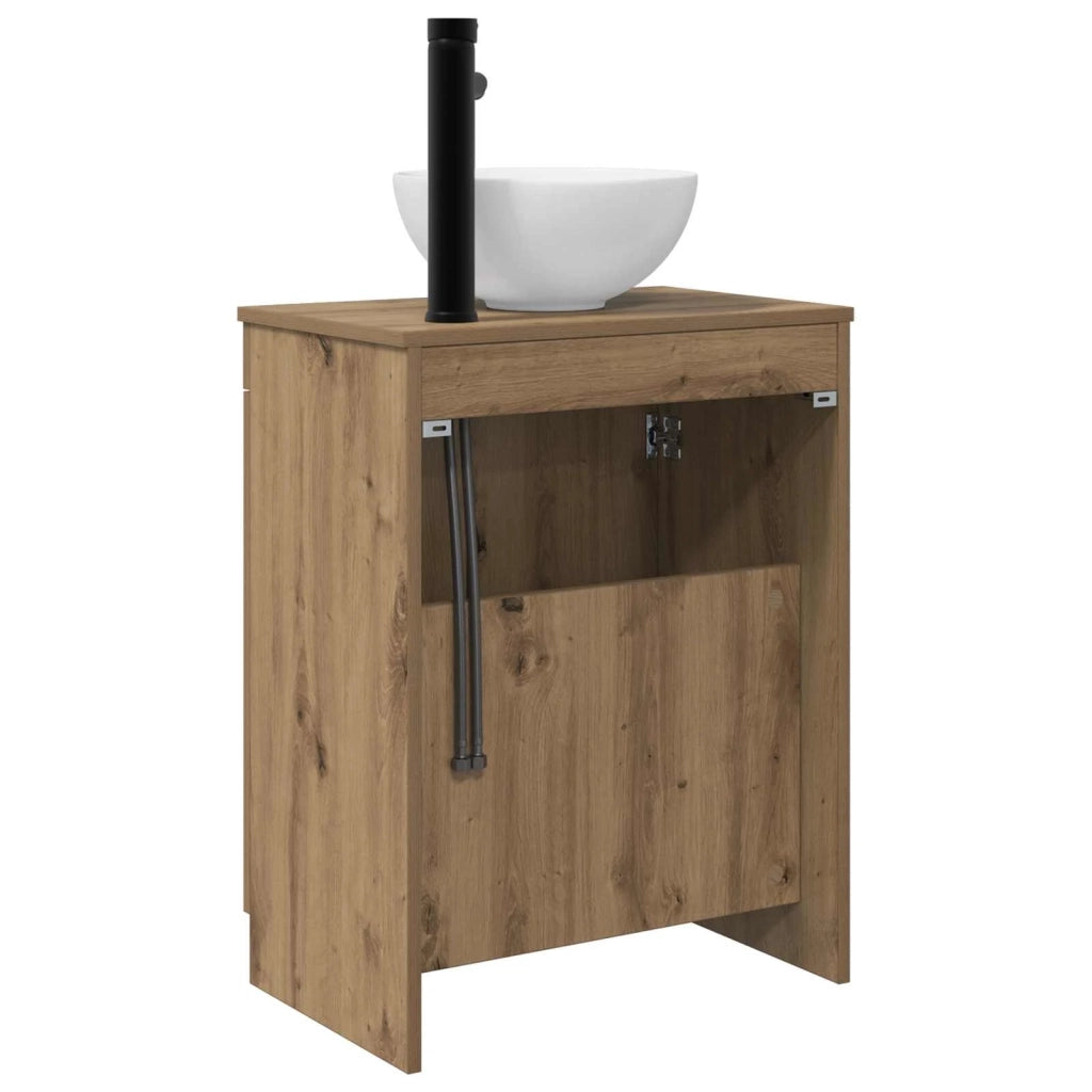 Mobile da bagno con lavabo Rovere Artigianale 54 x 35 x 83 cm