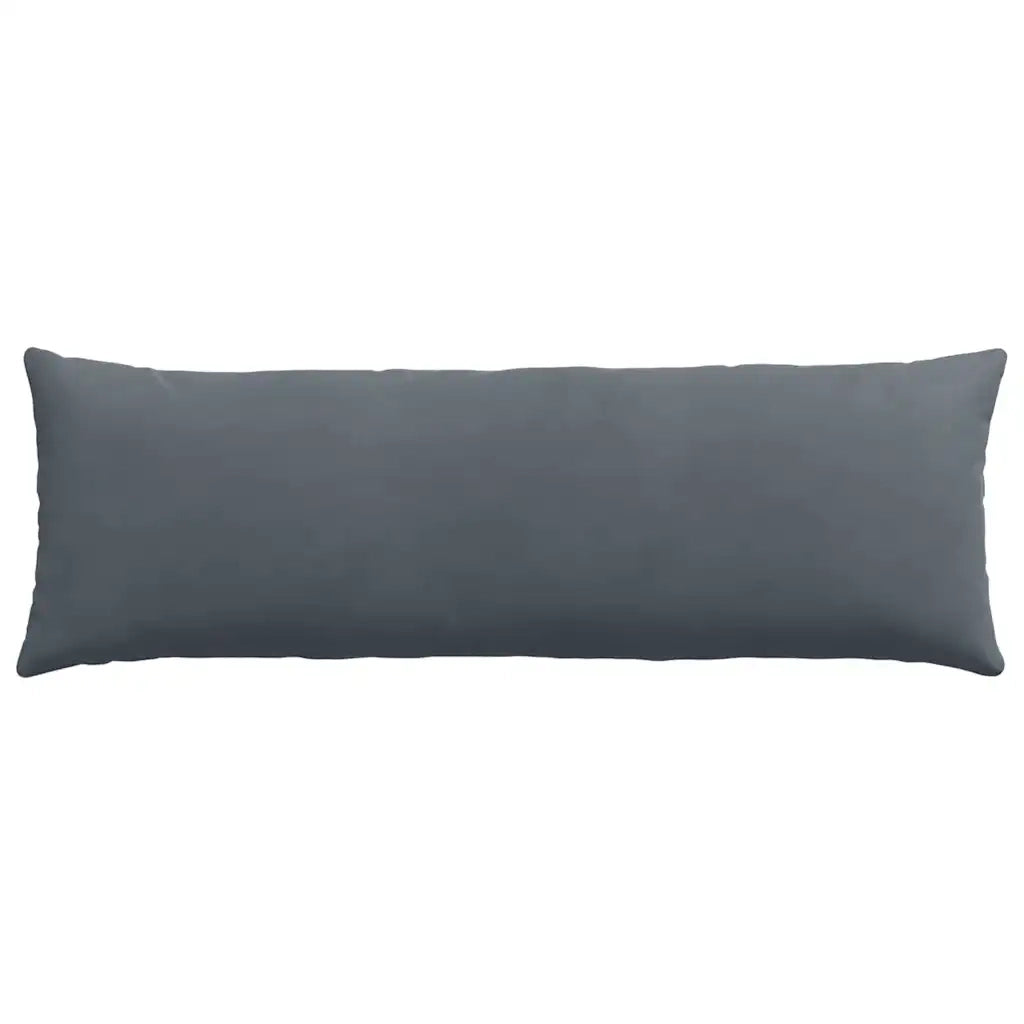 Cuscini da Divano 2 pz-Set di 2 Cuscini per Sofa Grigio scuro 120 x 40 cm 376352