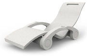 Lettino Chaise Longue Galleggiante da Esterno Giardino Arkema Serendipity Bianco