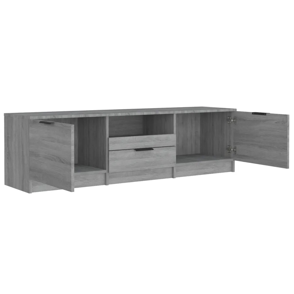 Mobile TV Grigio Sonoma 140x35x40 cm in Legno Ingegnerizzato cod mxl 18340