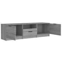 Mobile TV Grigio Sonoma 140x35x40 cm in Legno Ingegnerizzato cod mxl 18340