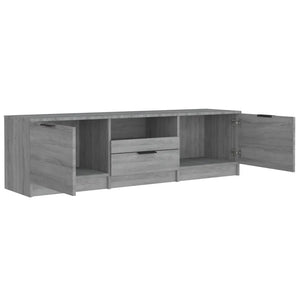 Mobile TV Grigio Sonoma 140x35x40 cm in Legno Ingegnerizzato cod mxl 18340