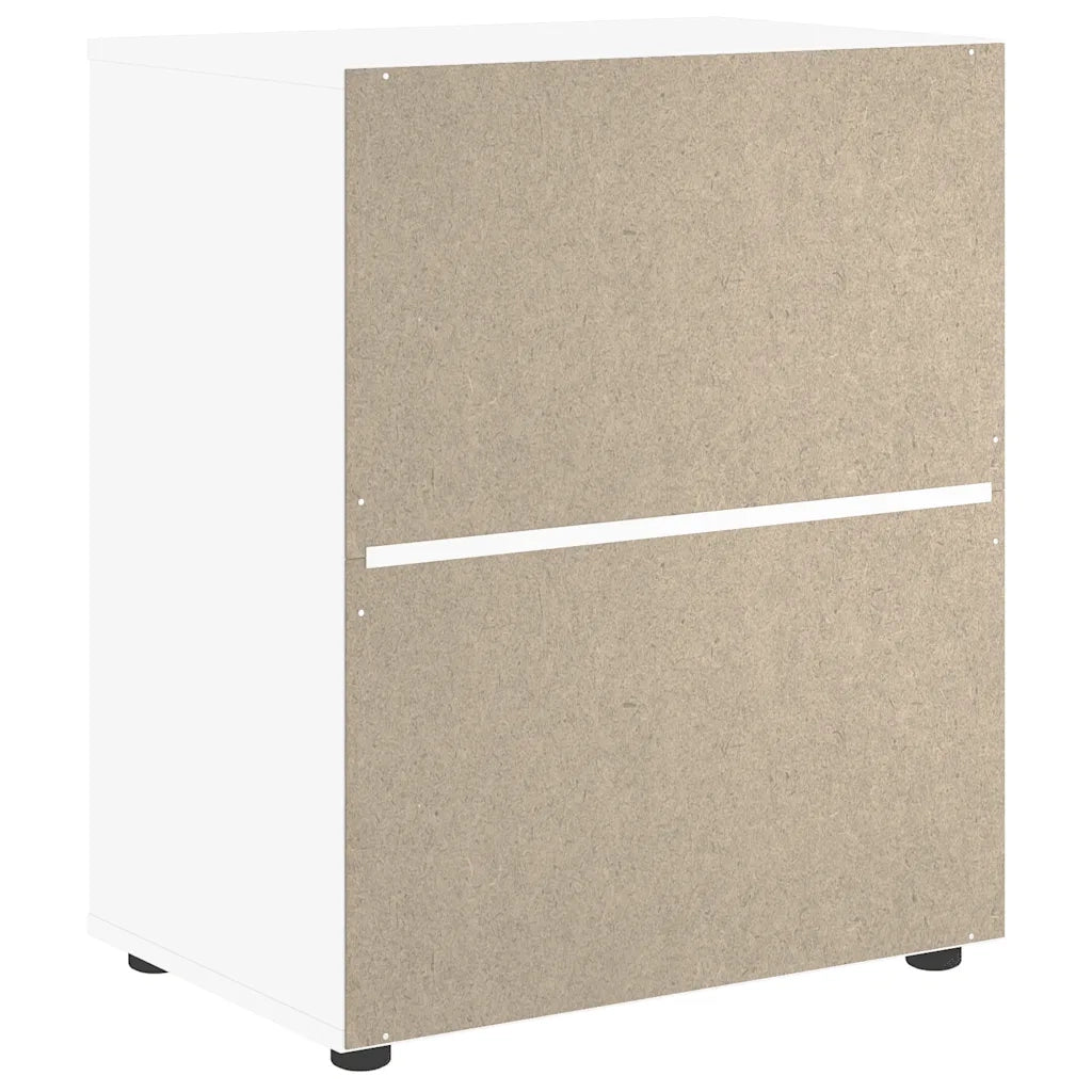 Credenza VISNES Bianca 60x40x73 cm in Legno Multistrato 4108284