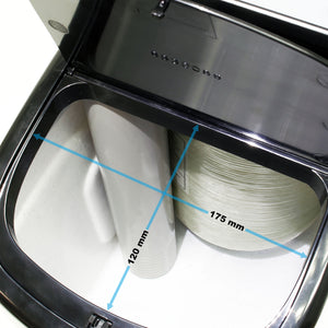 NW-SOFT-C1 Addolcitore d'acqua 500 l/h con serbatoio salamoia da 10 kg e display